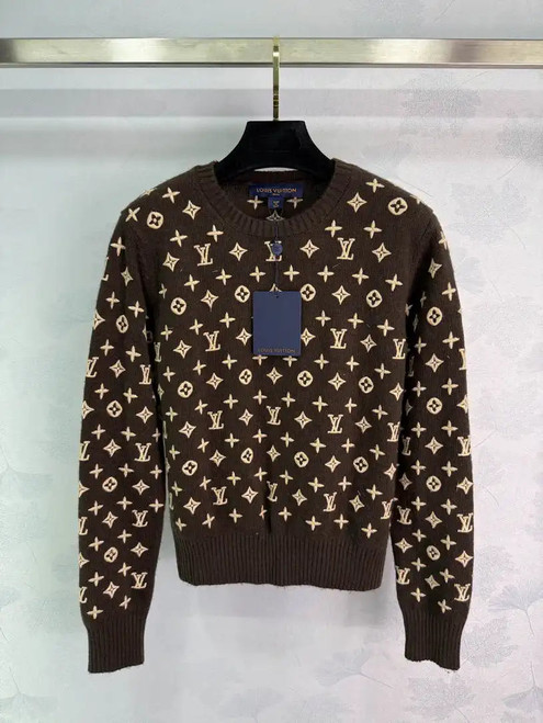 LV Women Sweaters Louis Vuitton Embroidered jacquard L36031