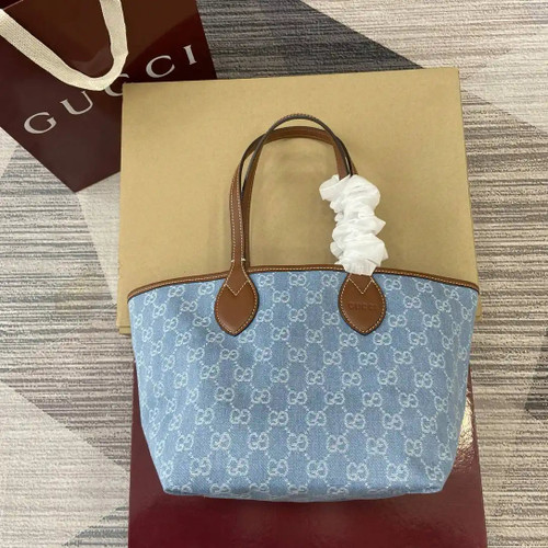 Gucci 820496 Gucci Totissima Small tote bag Blue