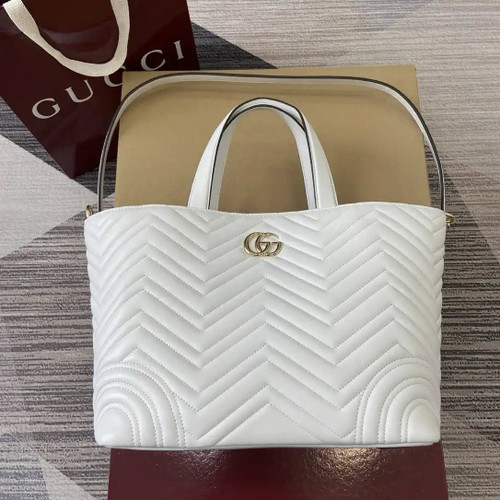Gucci 847387 Gucci Betty medium tote bag White
