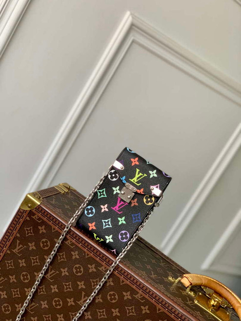 LV M14098 Louis Vuitton LV x TM Phone Pouch Métis Multicolored