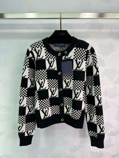 LV Women's Sweaters Louis Vuitton Cashmere Cardigans L36024