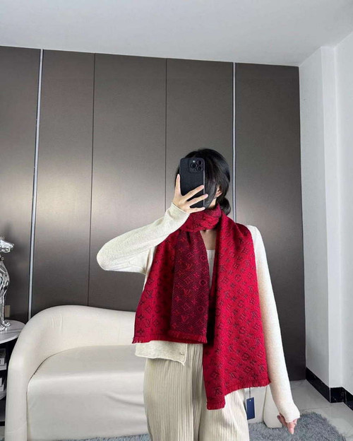 Louis Vuitton Classic Cashmere Scarf Scarf L60360