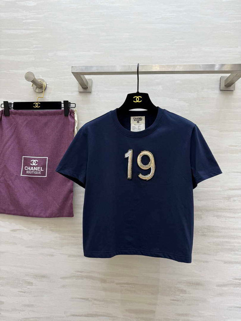 Chanel Women Fashion vintage  T-shirt C81120
