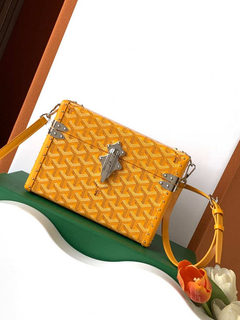 Goyard CASSETPMLTY01CL03O Cassette Trunk Bag  Ga16083