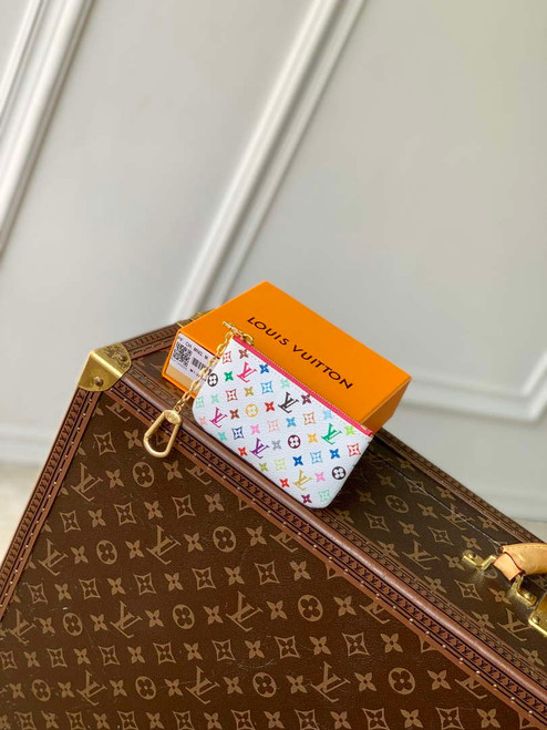 LV M13664 Louis Vuitton LV x TM Key Pouch Other Monogram Canvas Multicolored