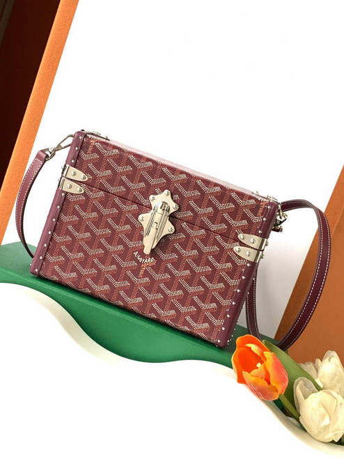 Goyard CASSETPMLTY01CL03O Cassette Trunk Bag  Ga16091