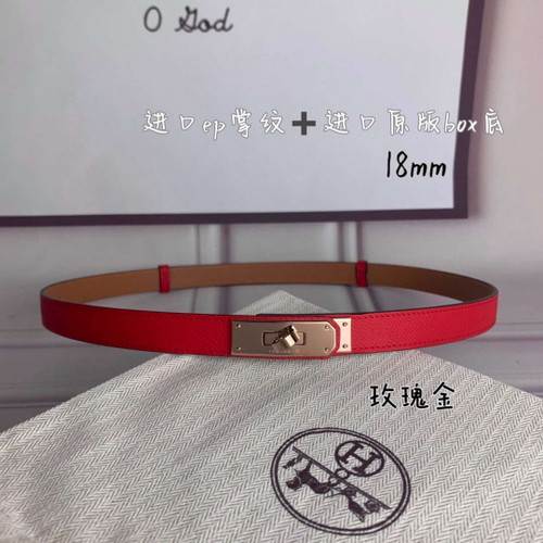 Hermes H069853CK01 Kelly 18 belt H88086
