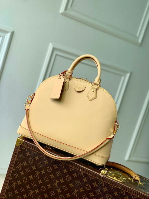 LV M27388 Louis Vuitton Alma PM Bag Beige