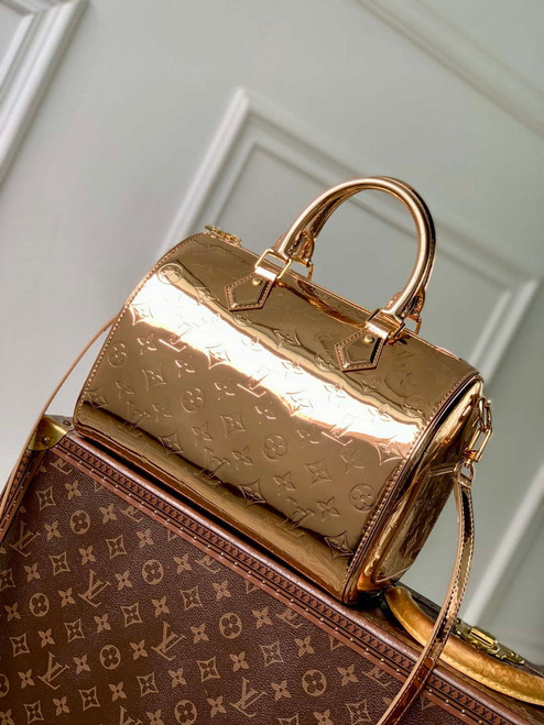LV M26497 Louis Vuitton Speedy Bandouliere 25 Bag Copper