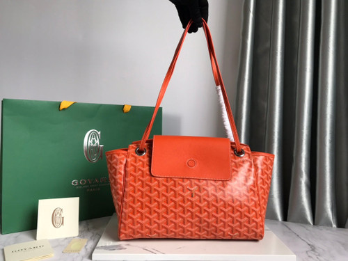 Goyard ROUETTPMLTY07CL07P Rouette Souple Bag Orange