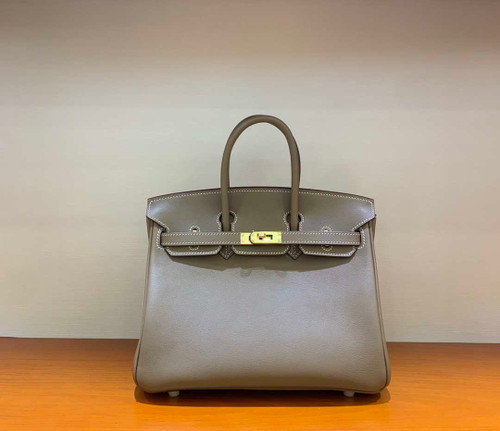 Hermes Birkin Tote Bag Swift 25 Fully Handmade H92016