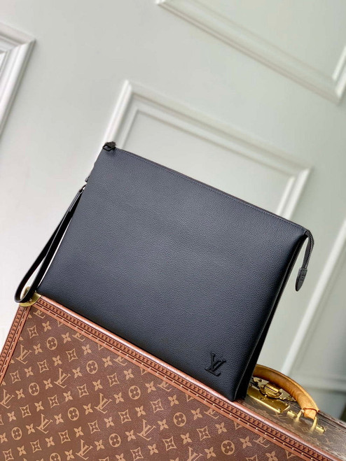 LV M25943 Louis Vuitton Duo Pouch Bag Black
