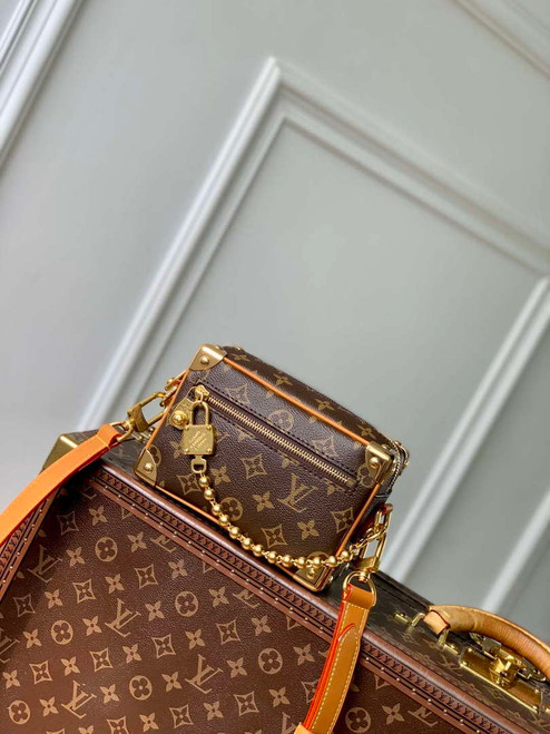 LV M14729 Louis Vuitton Mini Soft Trunk Bag Monogram