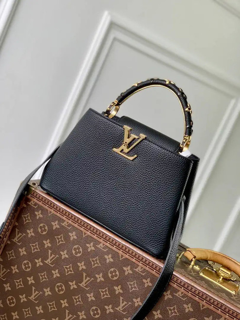 Louis Vuitton LV M14396 Capucines BB Bag Black