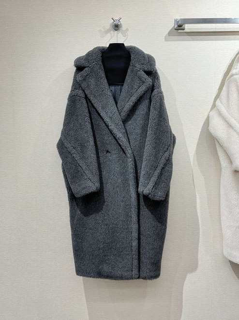 Maxmara Teddy Women's Fashion Long Coat Ma9026