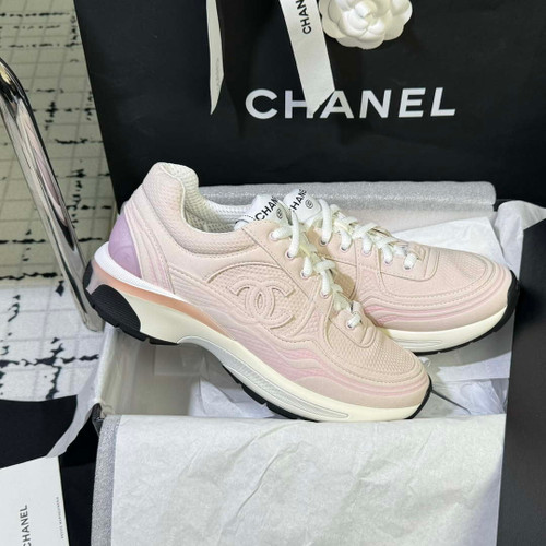 Chanel G45077 Women's 24B Trainer Fabric Sneaker C912466