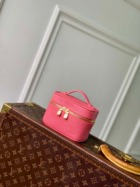 LV M25857 Louis Vuitton Nice Nano Bag Tender Bliss Pink