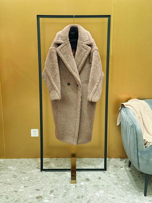 Maxmara Teddy Women's Fashion Long Coat Ma9012