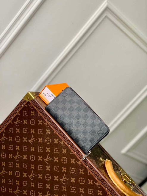 LV N63503 Louis Vuitton Zippy Wallet Damier Black M63076