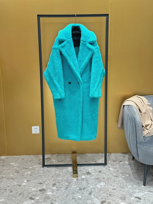 Maxmara Teddy Women's Fashion Long Coat Ma9015
