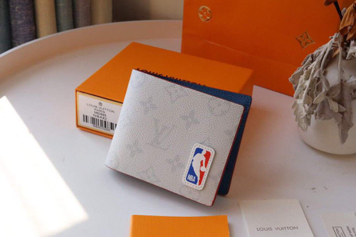 Louis Vuitton Multiple Wallet NBA X LV M60895 Monogram White