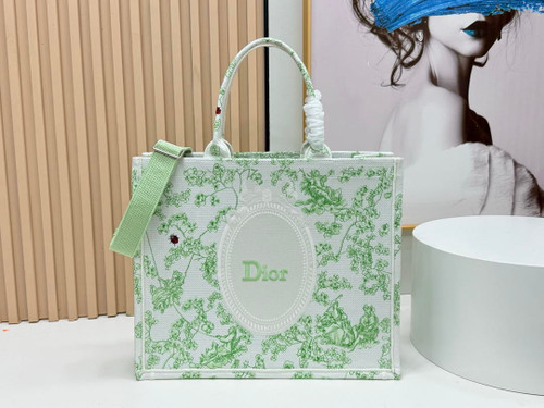 Dior  M1349PEHT_M928 Large Dior Book Tote with Strap  M9718