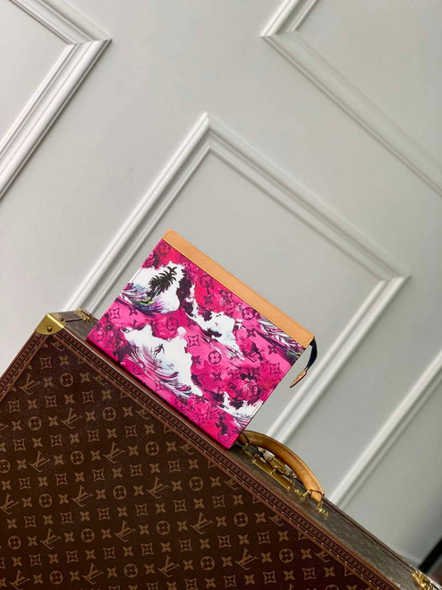 LV M83465 Louis Vuitton Pochette Voyage Nano City Bag Azalea Purple