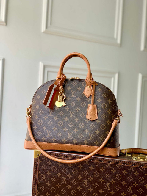 LV N30049 Louis Vuitton Alma MM Soft Celebration Bag