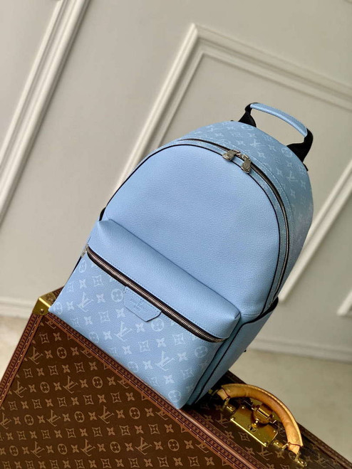 LV M14072 Louis Vuitton Discovery Backpack PM Sky Blue