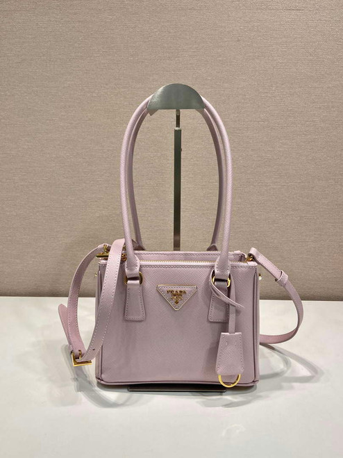 Prada 1BA906 Prada Galleria Saffiano leather mini-bag Light Purple