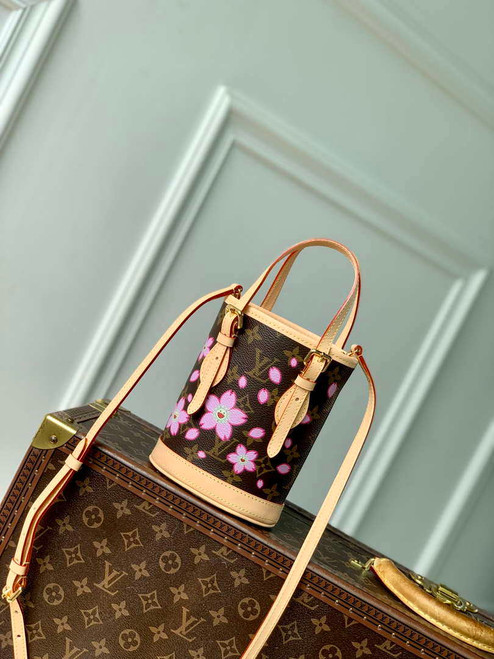 Louis Vuitton M13417 LV x TM Nano Bucket Monogram Canvas