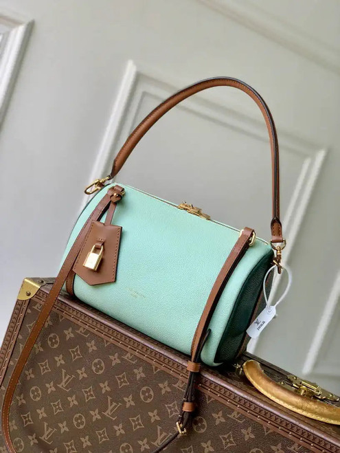 LV M26905 Louis Vuitton Express PM Handbag Light Green