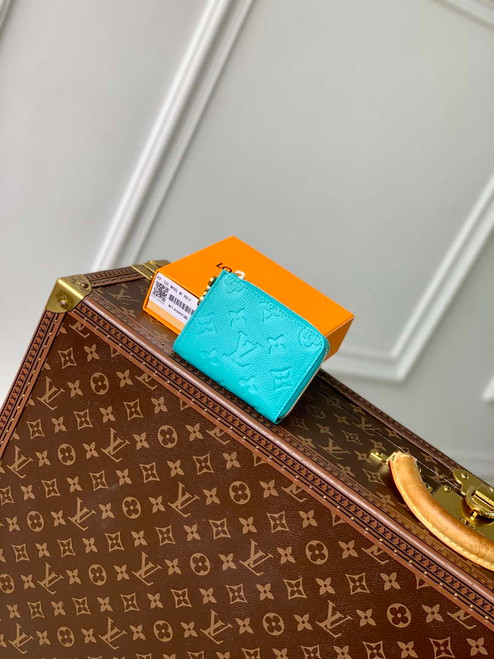 Louis Vuitton M13801  LV x TM Carteira Compacta Noa Blue
