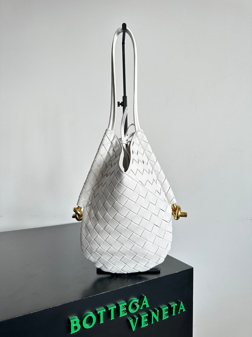 Bottega Veneta BV 740898VCPP19092 Small Solstice White