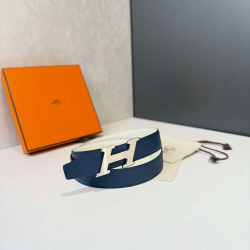 Hermes H074562CK05 H belt buckle & Reversible leather strap 32 mm H88065