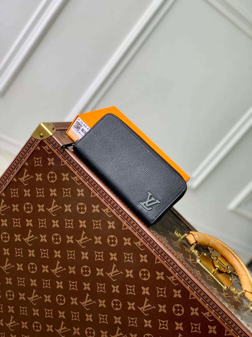 LV M80334 Louis Vuitton Zippy Wallet Horizontal Black