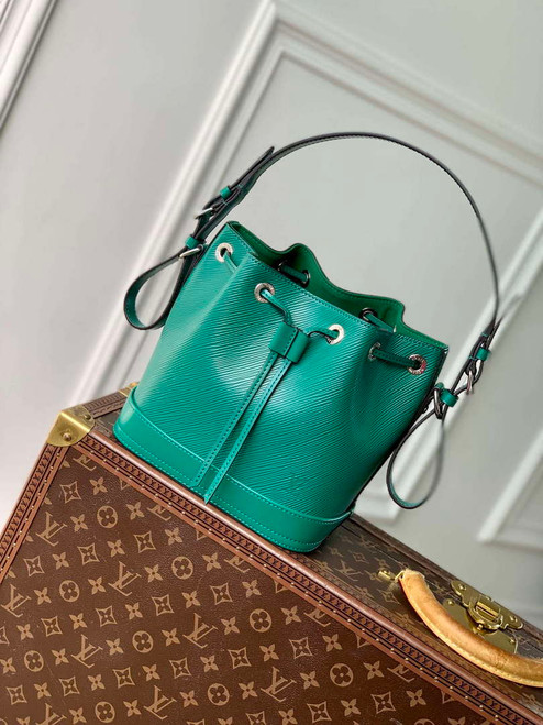 LV M12603 Louis Vuitton Noé BB Bucket Bag Borneo Green