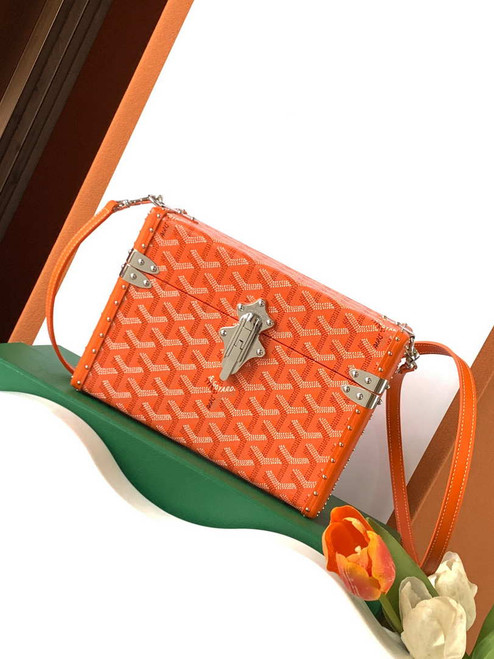 Goyard CASSETPMLTY01CL03O Cassette Trunk Bag  Ga16087