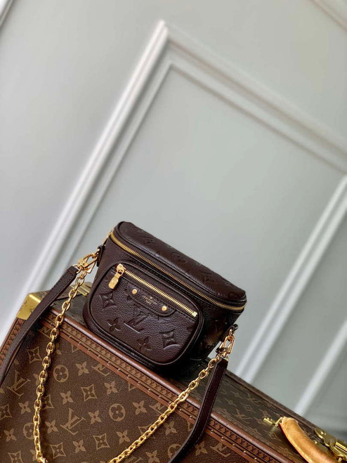 LV M13827 Louis Vuitton Mini Bumbag Chocolate Brown