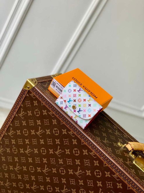LV M13399 Louis Vuitton LV x TM Rosalie Coin Purse Multicolored