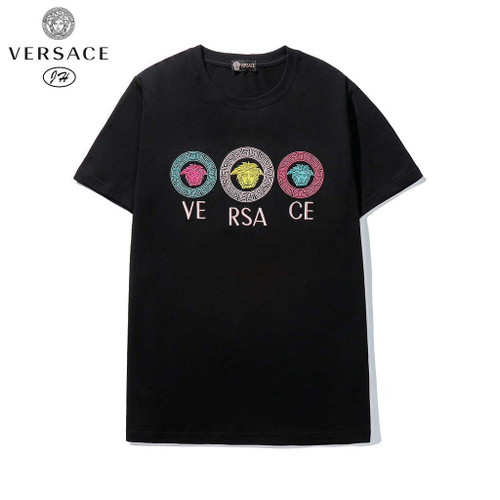 Versace Men la Greca logo Medusa Cystal T-shirt V69639