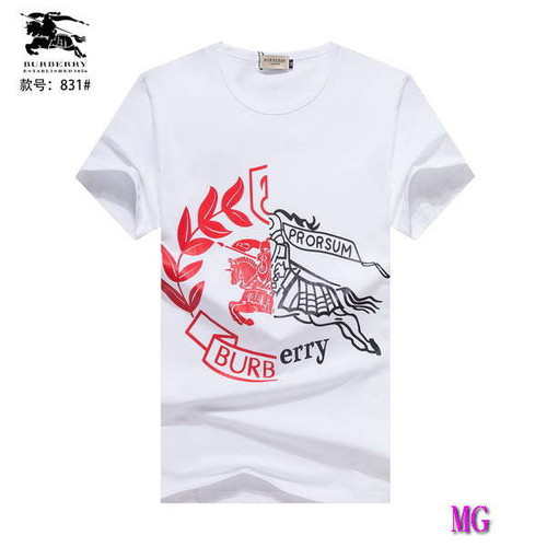 Burberry Men T-shirts Wholesale Short Sleeve Clothing B55839