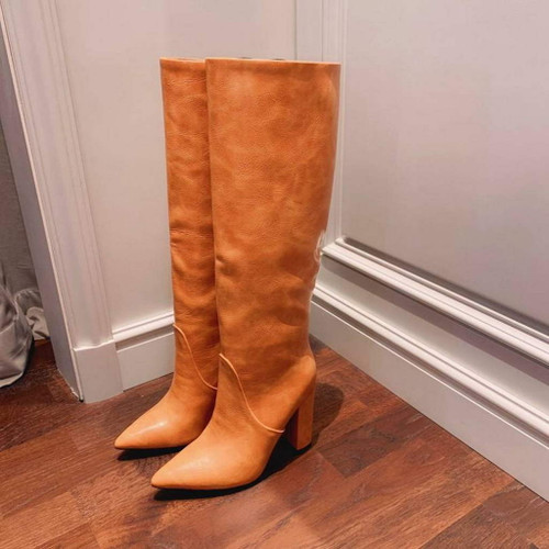 YSL Women's Boots Designer Saint Laurent YSL High Shoes Y66320