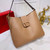 Valentino 50027 Vsling Grainy Calfskin Hobo Bag Apricot