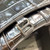Balenciaga 664676 Hourglass Mini Top Handle Crocodile Bag Silver