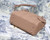 Dior M0505 Mini Dior Lady Bag Cannage lambskin Tan