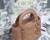 Dior M0505 Mini Dior Lady Bag Cannage lambskin Tan
