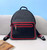 Fendi Backpack Large 2380 FF Black with Red