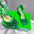 Bottega Veneta BV 667206 sequins mesh and leather sandals V0GU11019