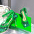 Bottega Veneta BV 667206 sequins mesh and leather sandals V0GU11019